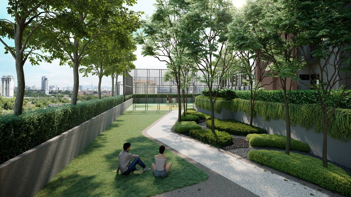 Queenswoodz Leisure Lawn Resort Facility Bukit Jalil