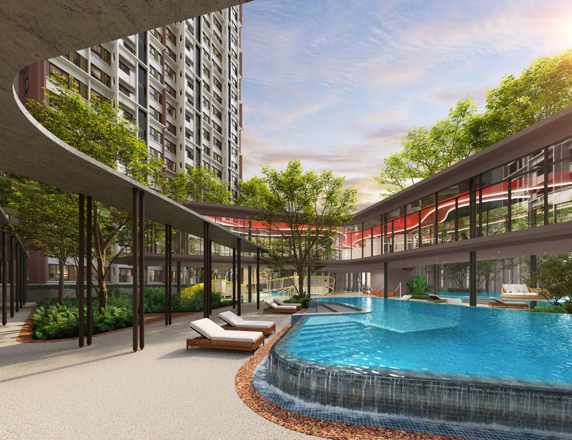 Queenswoodz Sun Deck Outdoor Pool Bukit Jalil